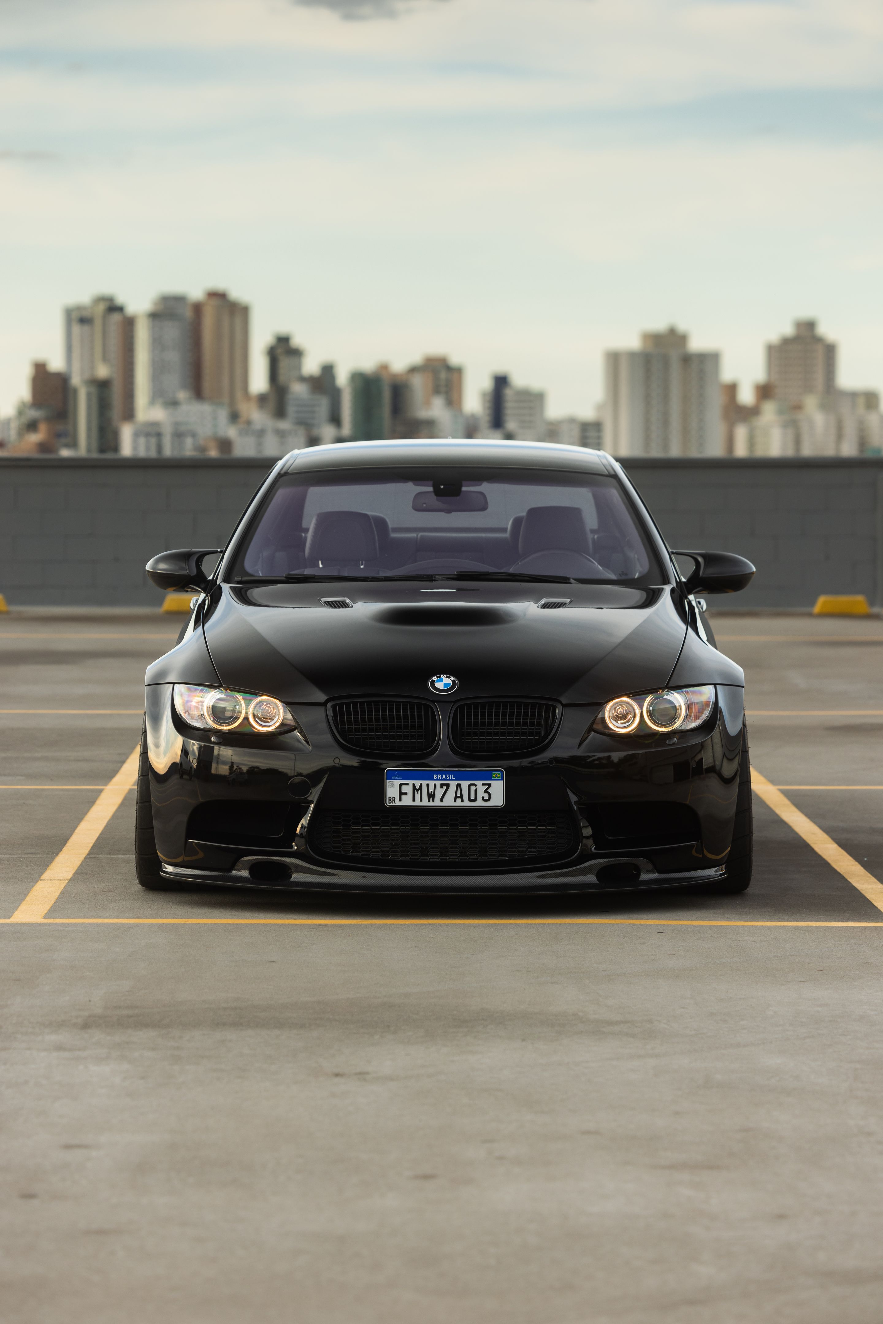 Black BMW E92 Coupe M3 with 18" ML-10RT Apex wheels in Machined Lip Gloss Motorsport Gold