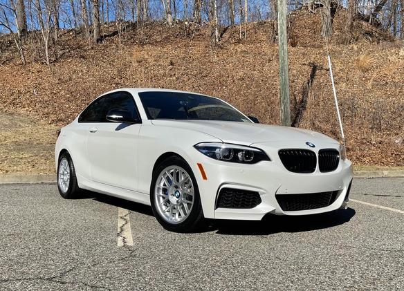 BMW F22 Coupe 2 Series with 17" ARC-8 in Hyper Silver