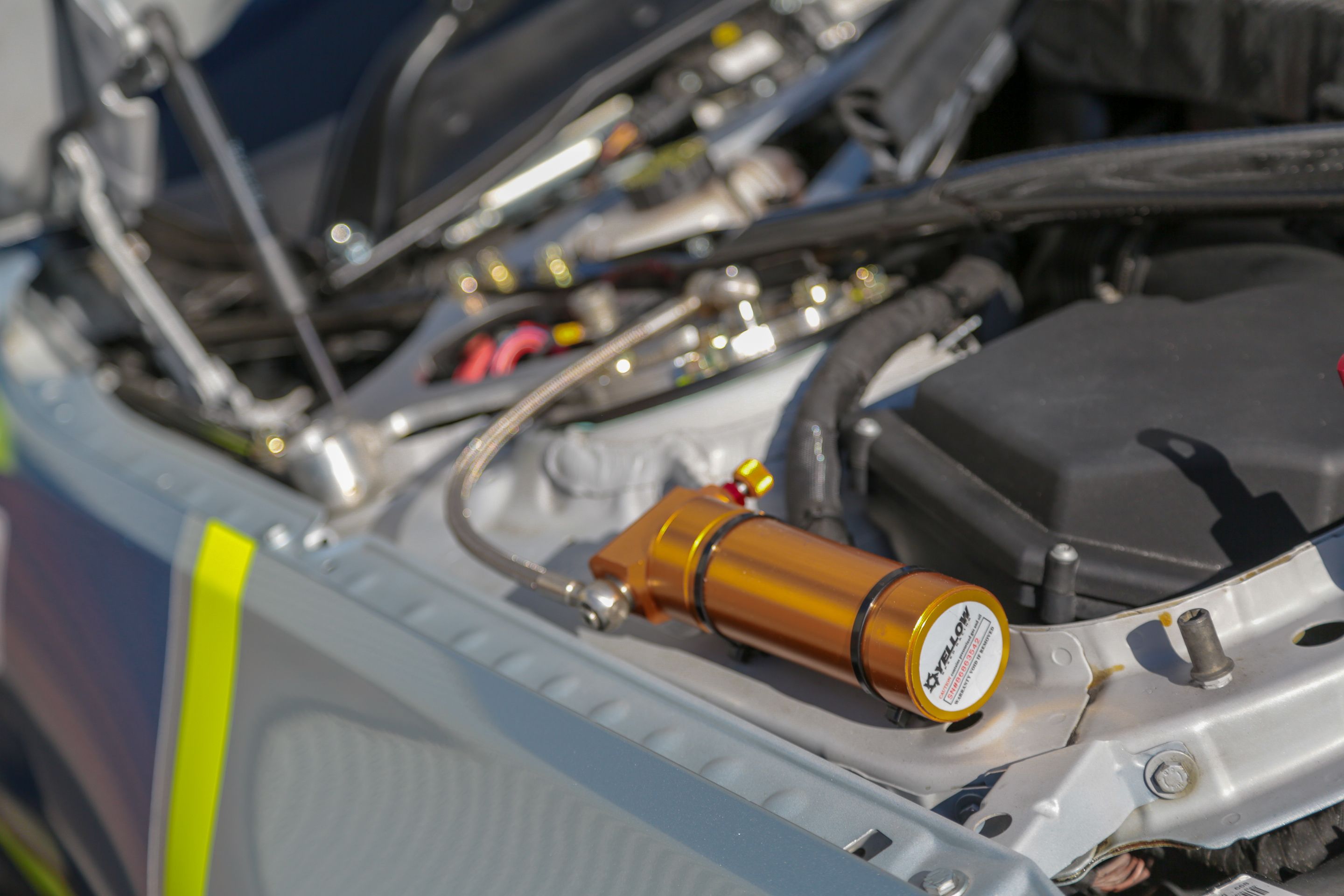 Multicolor BMW F82 Coupe M4 with 18" SM-10 Apex wheels in Satin Black