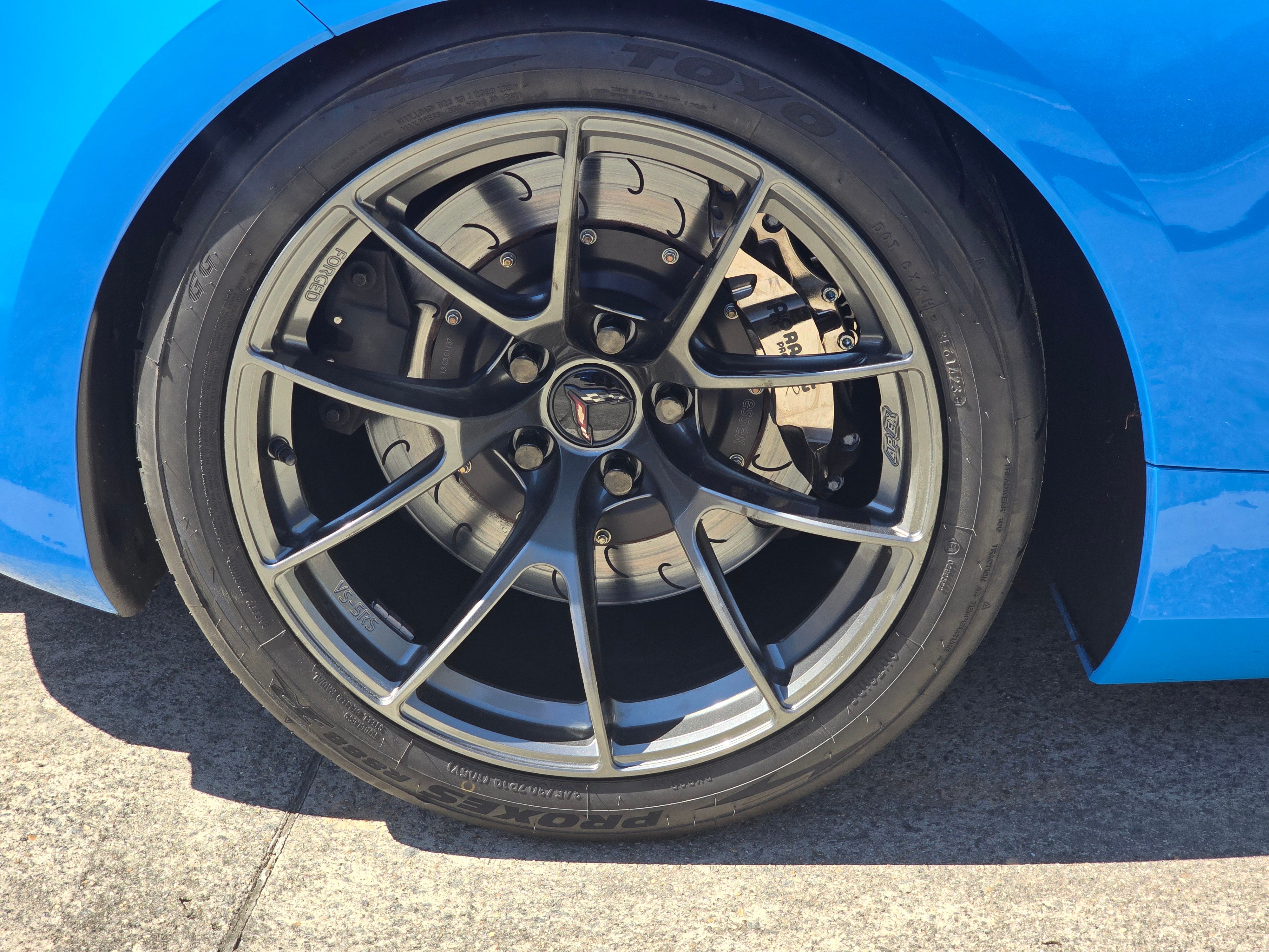 Chevrolet C8 Corvette Z06 with 19