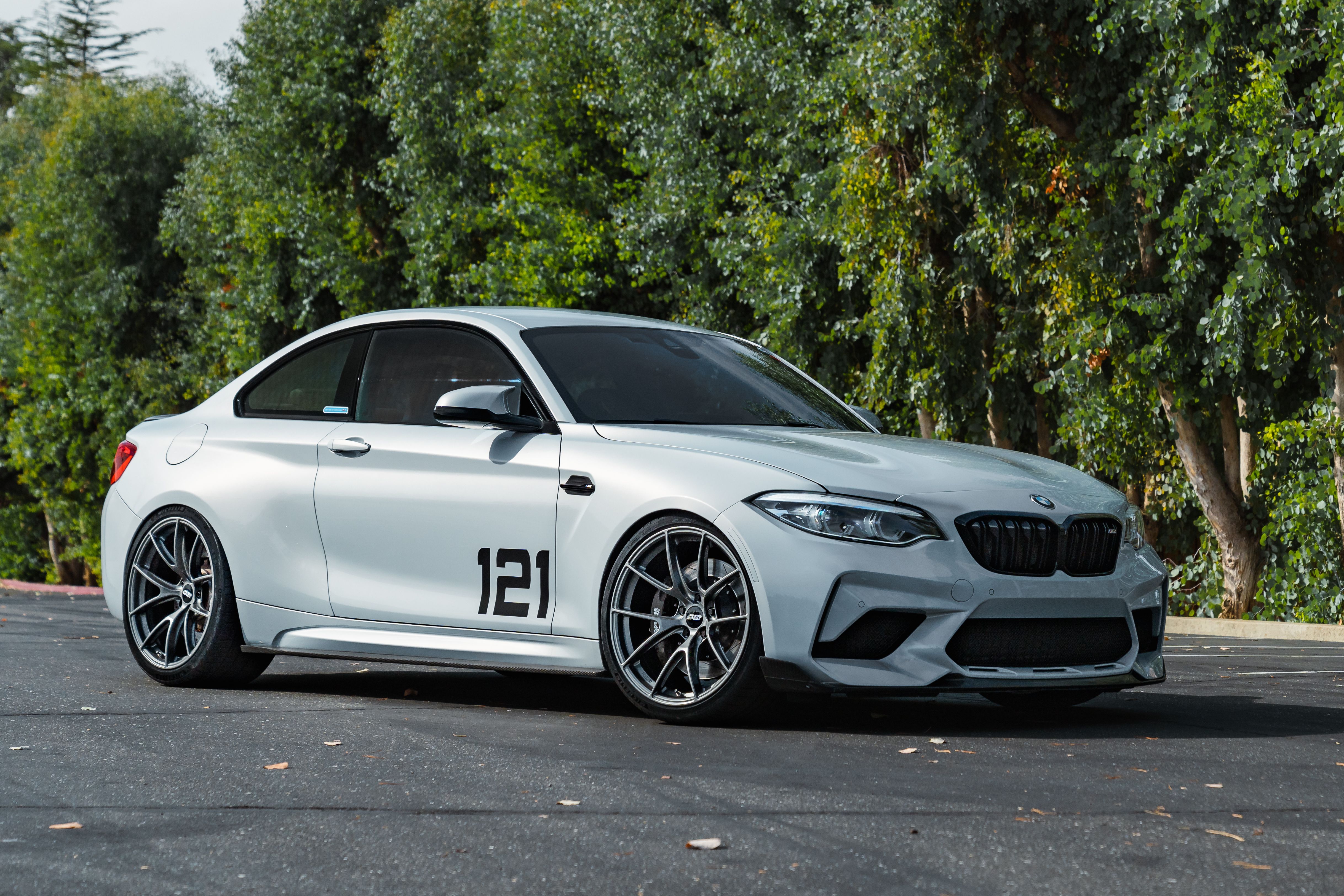 Silver BMW M2 - VS-5RS in Anthracite