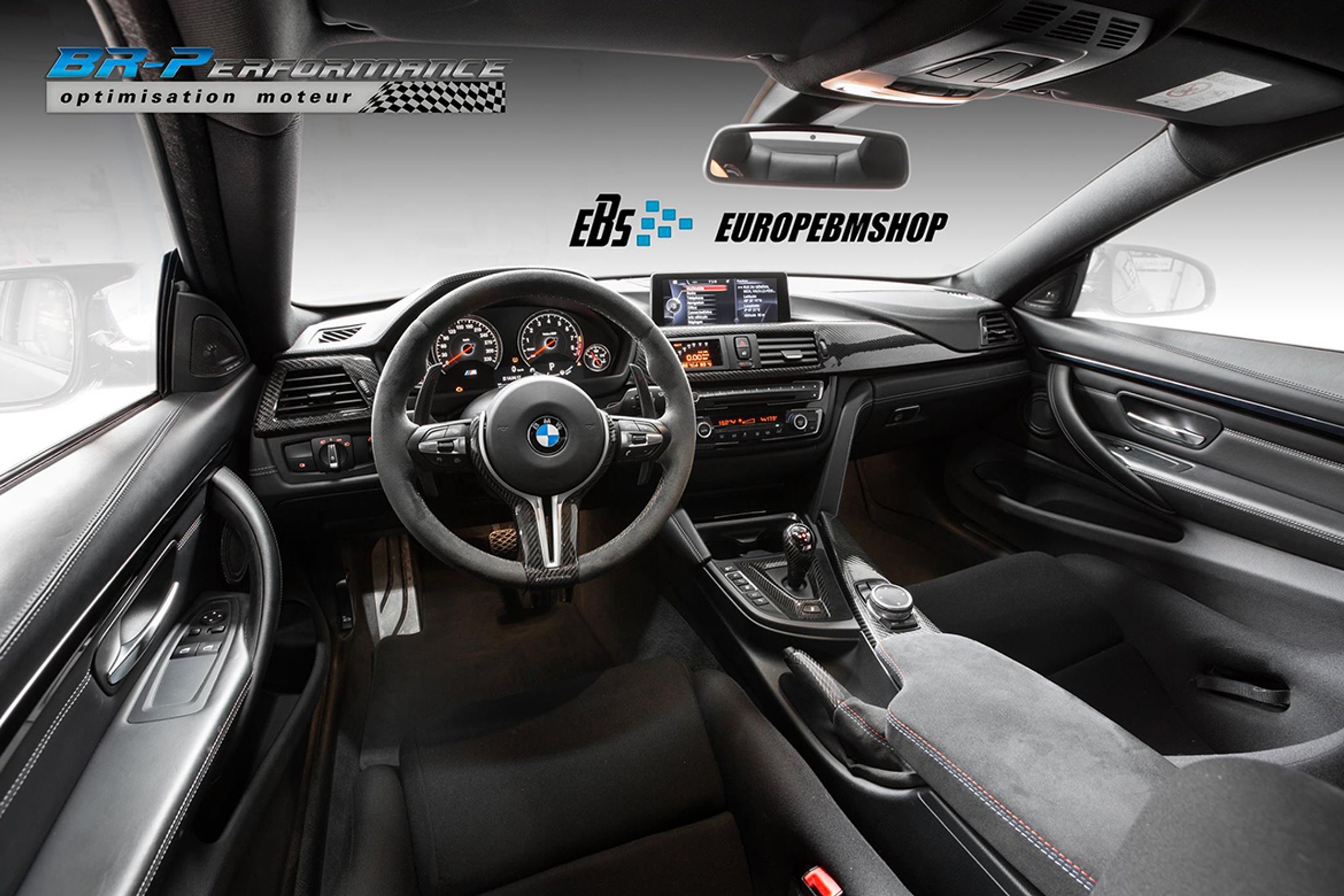 Grey BMW F82 Coupe M4 with 19" ARC-8 Apex wheels in Satin Black