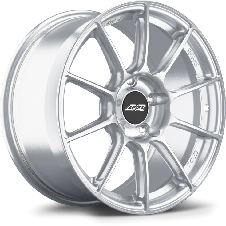 Apex Wheels 18" SM-10RS in Brushed Clear