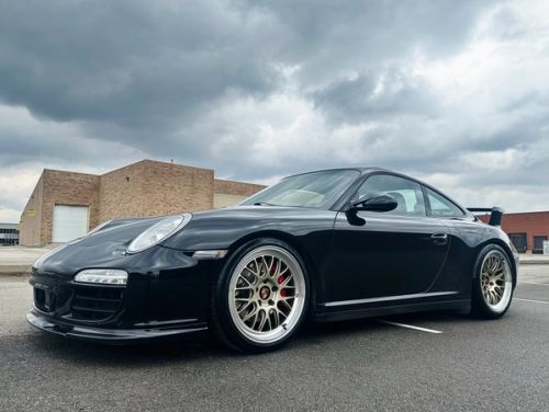 Black Porsche 911 - ML-10RT in Machined Lip Gloss Motorsport Gold
