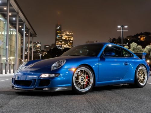 Blue Porsche 911 - ML-7RT in Machined Lip Gloss Motorsport Gold