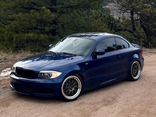 Blue BMW 1 Series - ML-10RT in Machined Lip Anthracite