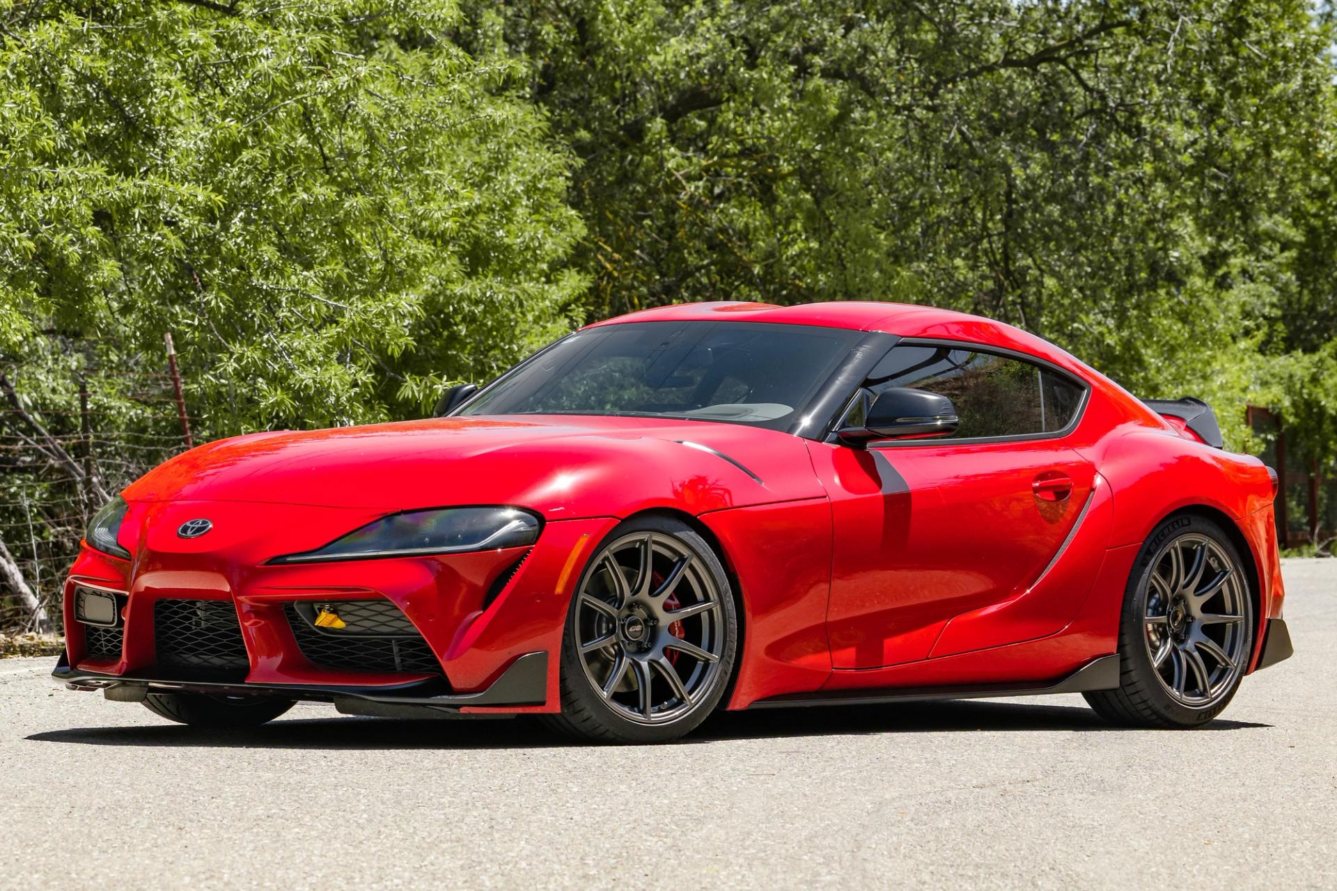 Toyota GR Supra with 19" SM-10 in Anthracite