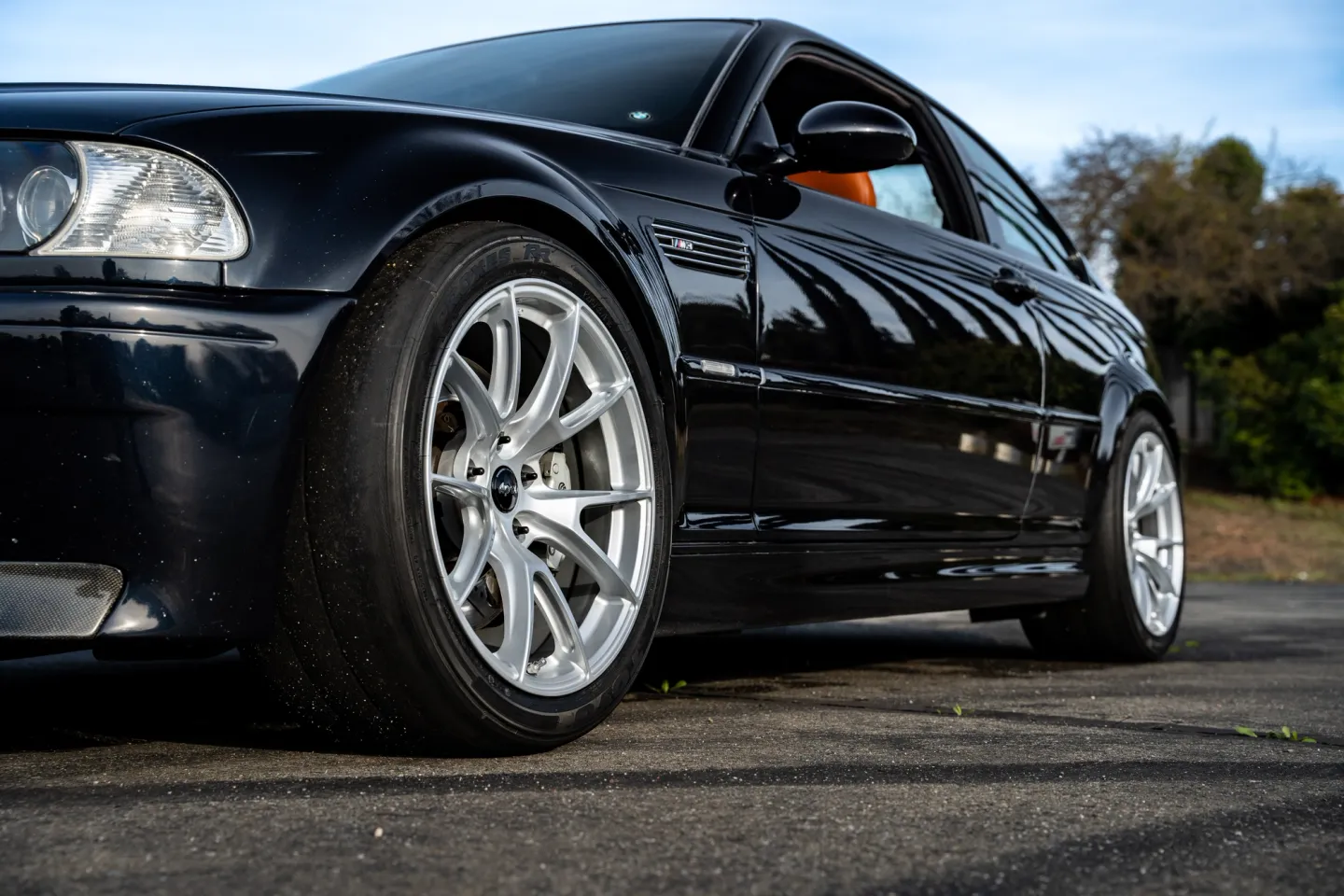 BMW E46 M3 with 18