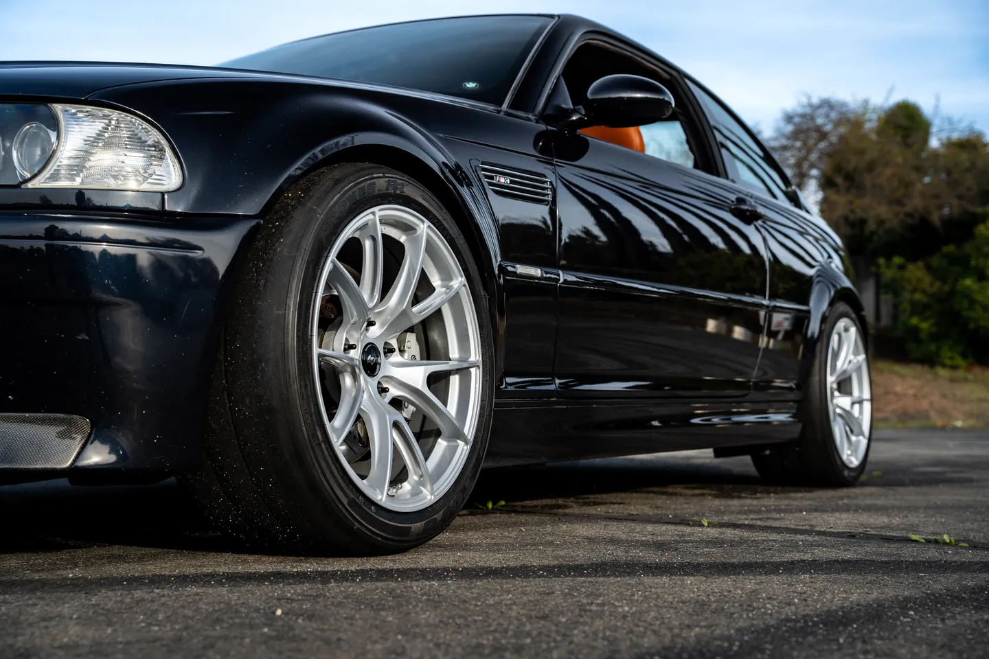 BMW E46 M3 with 18