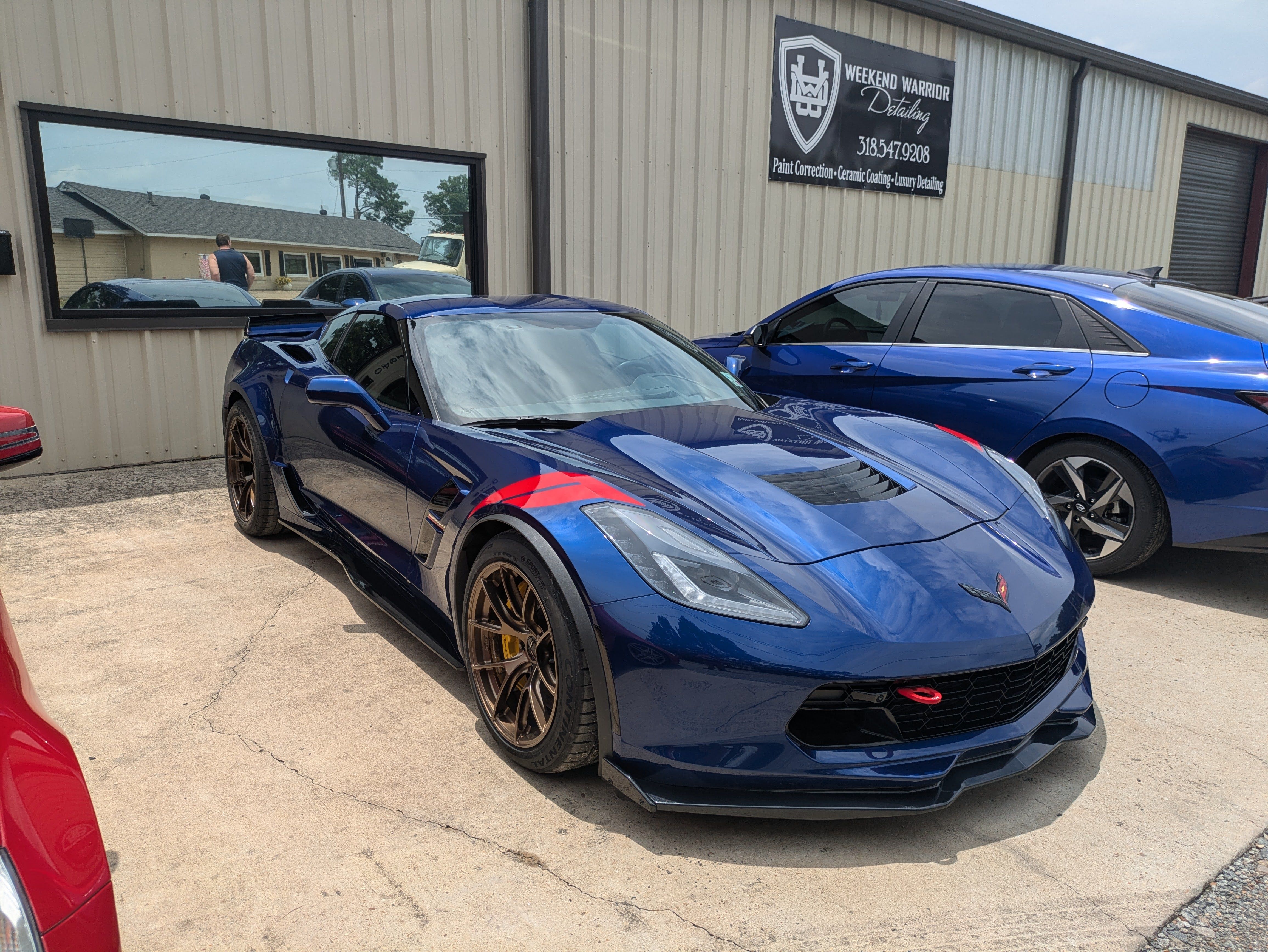 Chevrolet C7 Corvette Grand Sport with 18