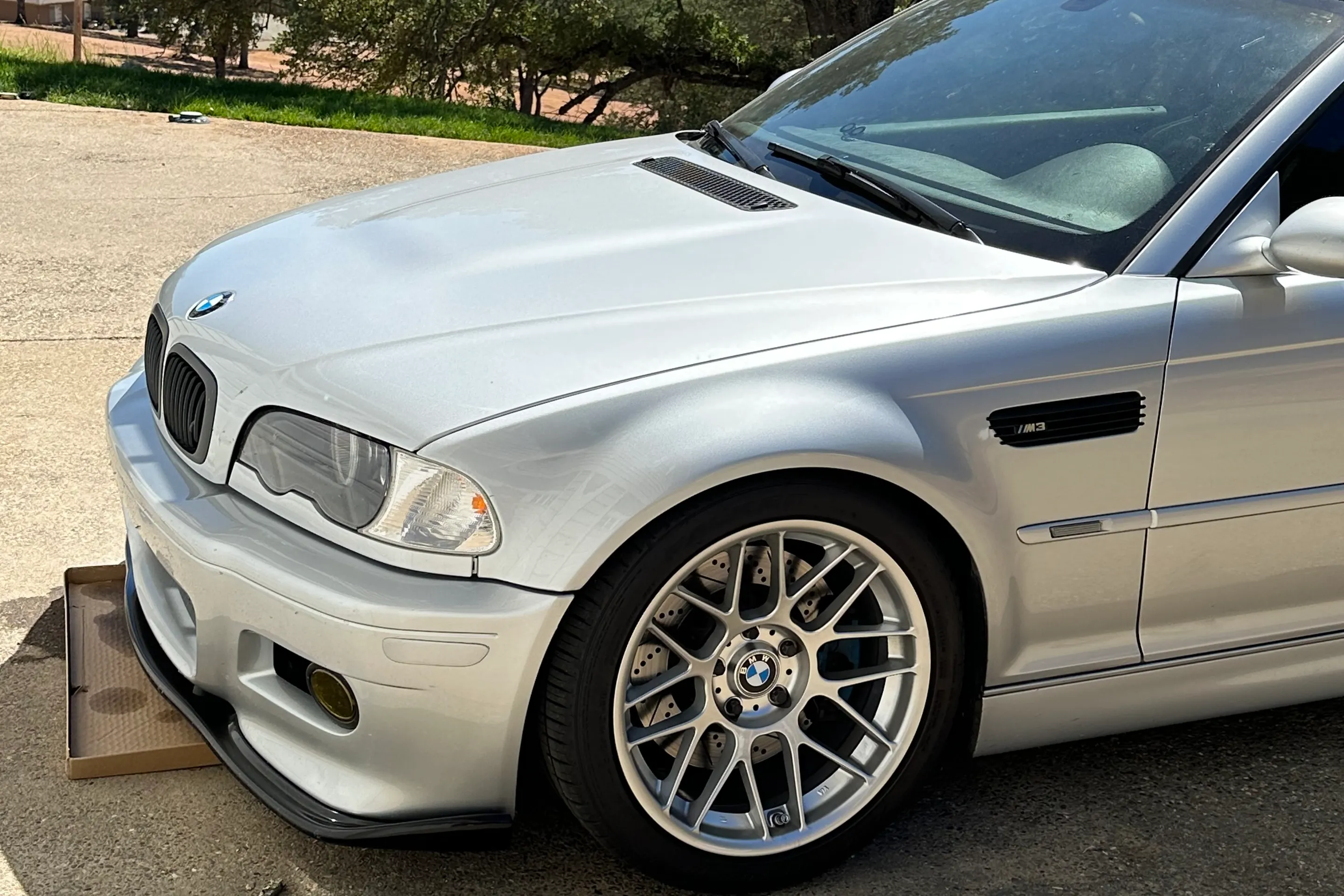 BMW E46 M3 with 18