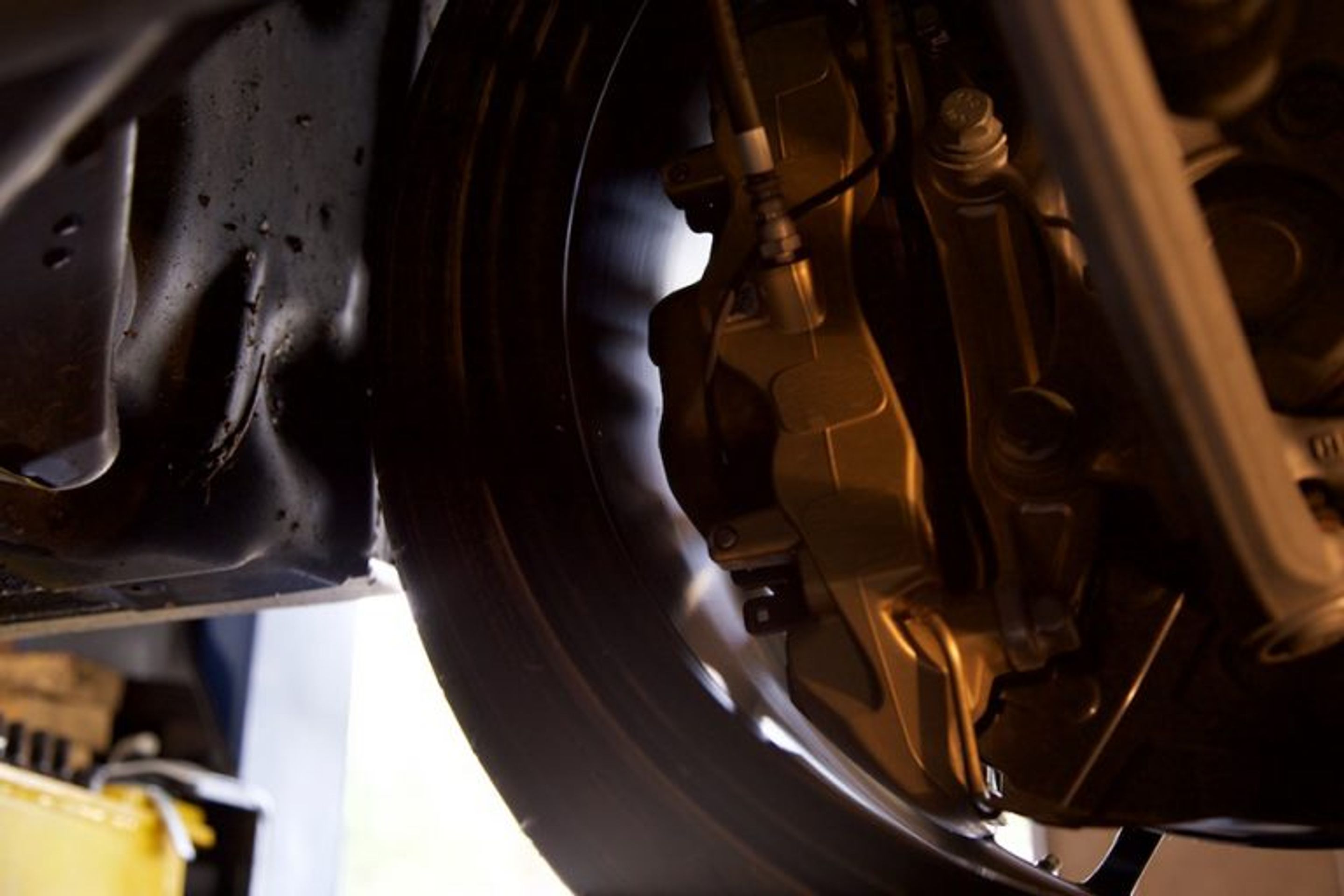 White BMW F80 M3 with 19" ARC-8 Apex wheels in Satin Black