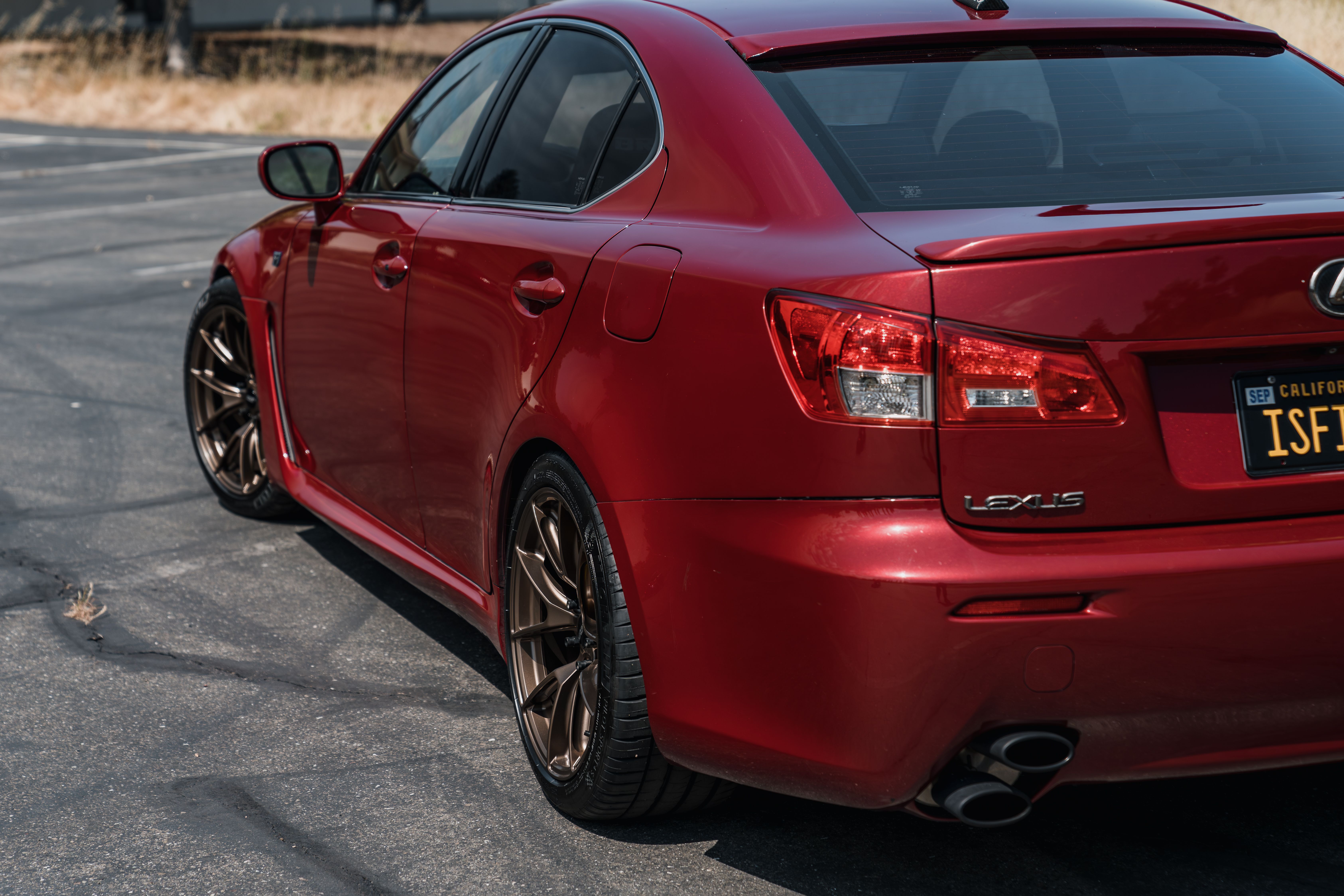Lexus USE20 IS-F with 18