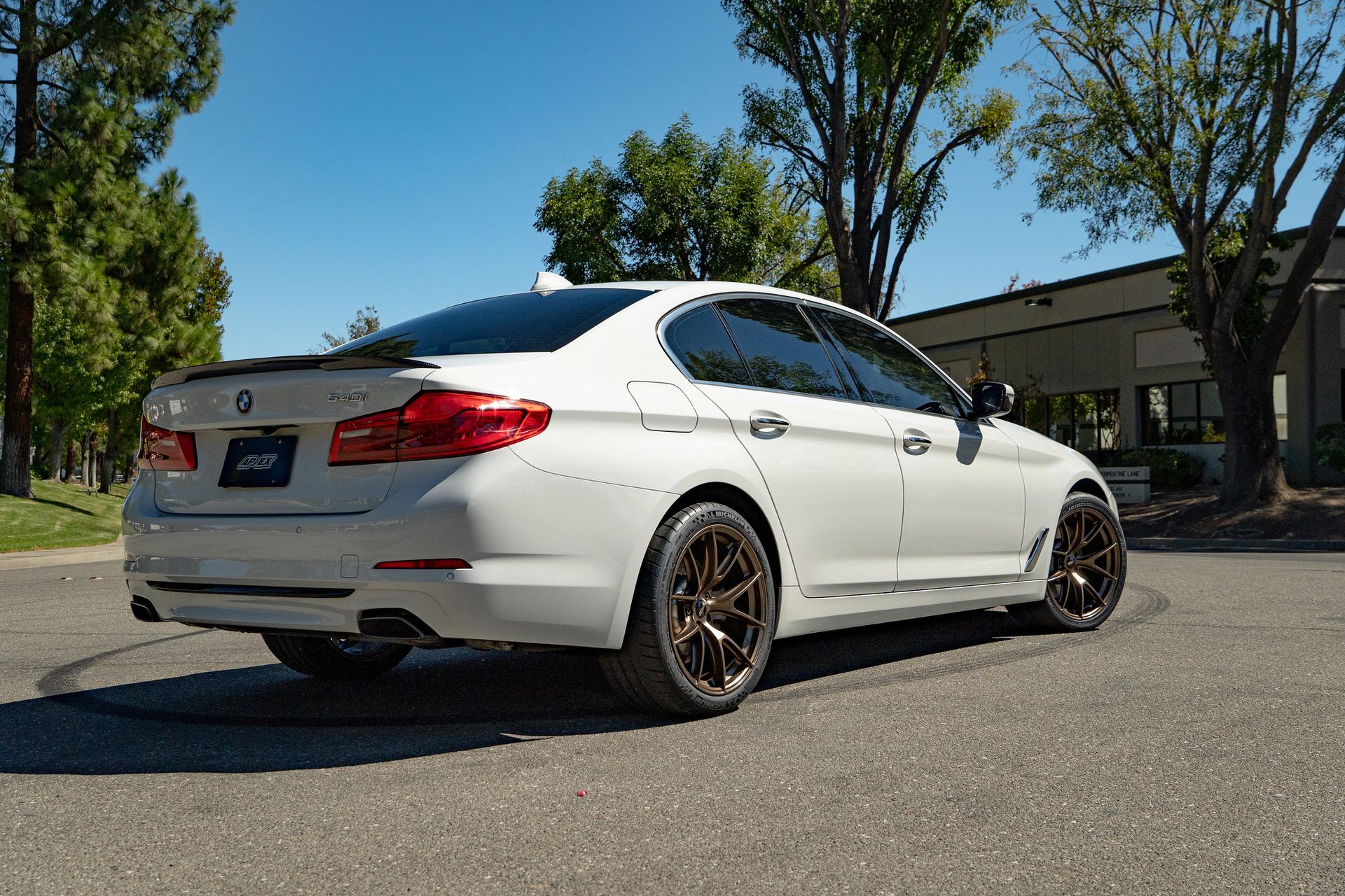 BMW G31 Wagon 5 Series with 19 VS-5RS in Satin Bronze on BMW G30 G31 -  Apex Album