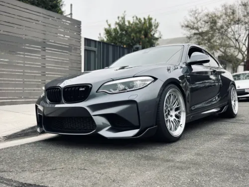 Grey BMW M2 - ML-10RT in Machined Lip Race Silver
