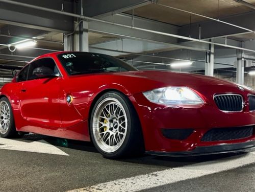 Red BMW Z4 M - ML-10RT in Machined Lip Race Silver