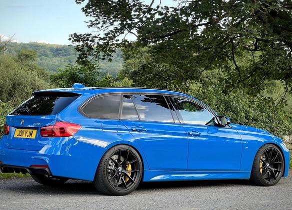 BMW F31 Sports Wagon gets some visual upgrades and custom wheels