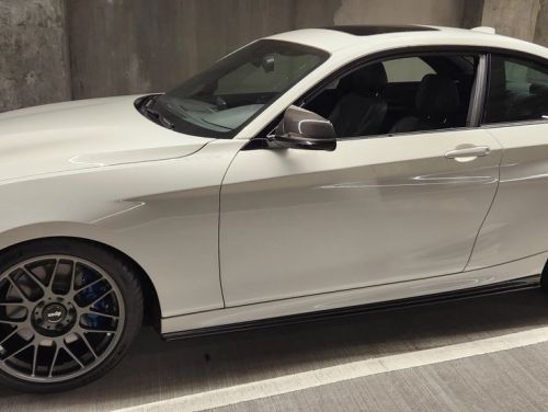 White BMW 2 Series - ARC-8 in Anthracite