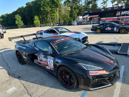 Black Chevrolet Corvette - VS-5RS in Satin Black