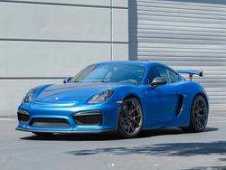 Blue Porsche Cayman - VS-5RS in Anthracite