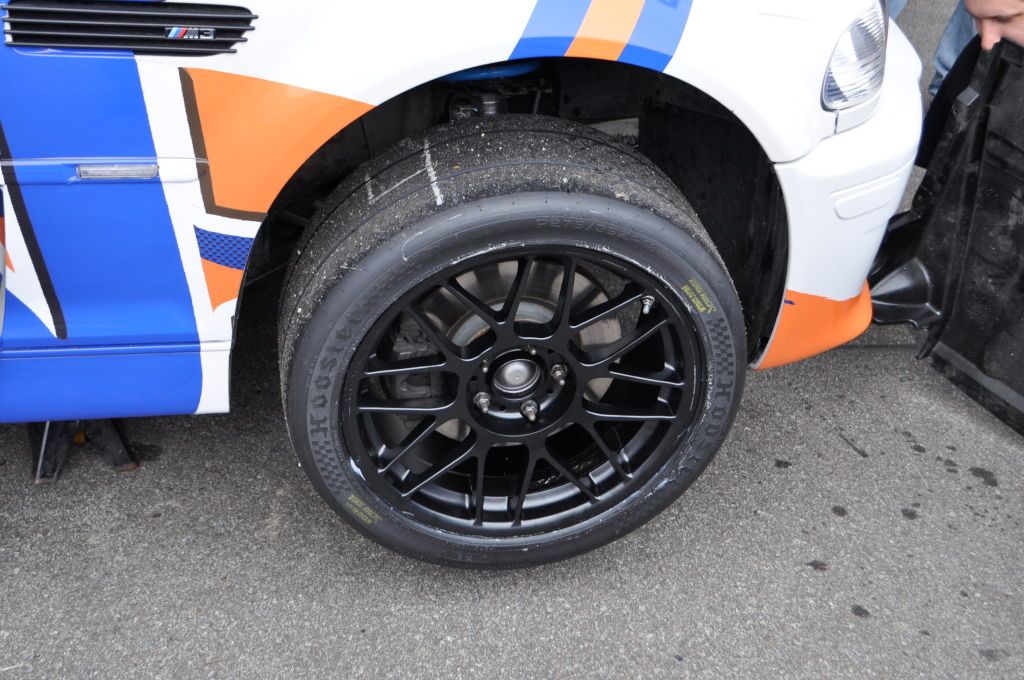 Multicolor BMW E46 M3 with 18" ARC-8 Apex wheels in Satin Black