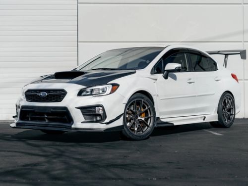 White Subaru WRX STI - VS-5RS in Anthracite