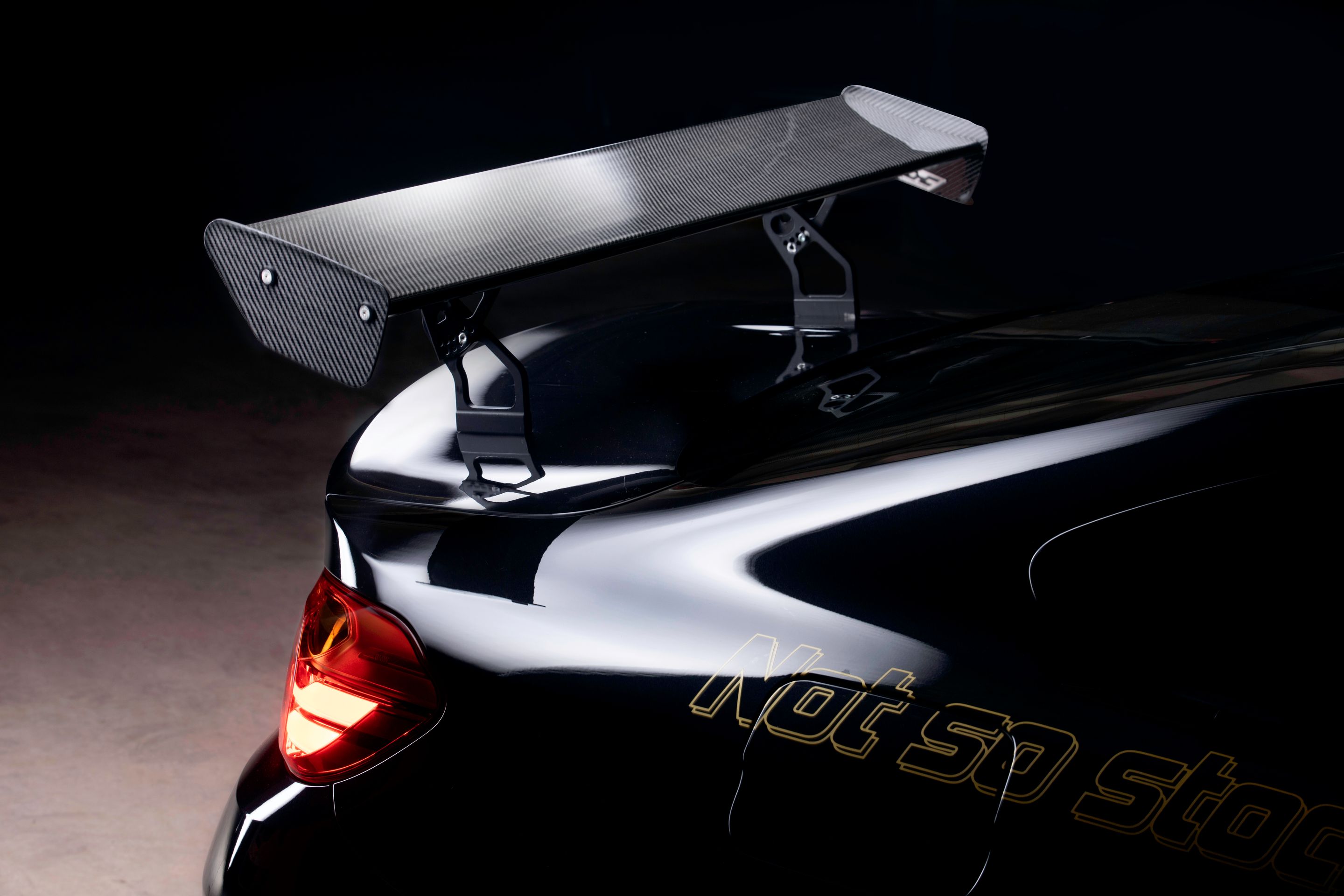 Black BMW F82 Coupe M4 with 19" SM-10 Apex wheels in Anthracite