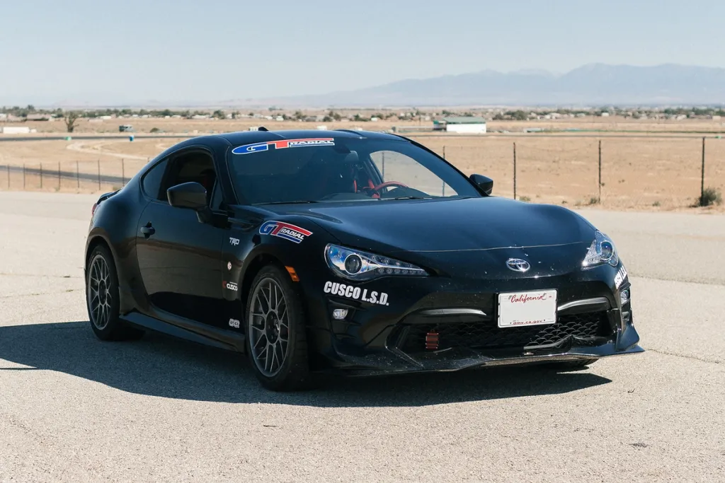 Toyota 86 Track Car At Streets Of Willow
