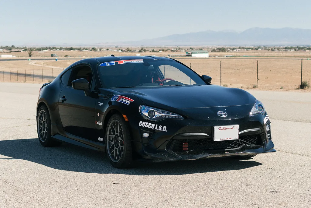 Toyota 86 Track Car At Streets Of Willow