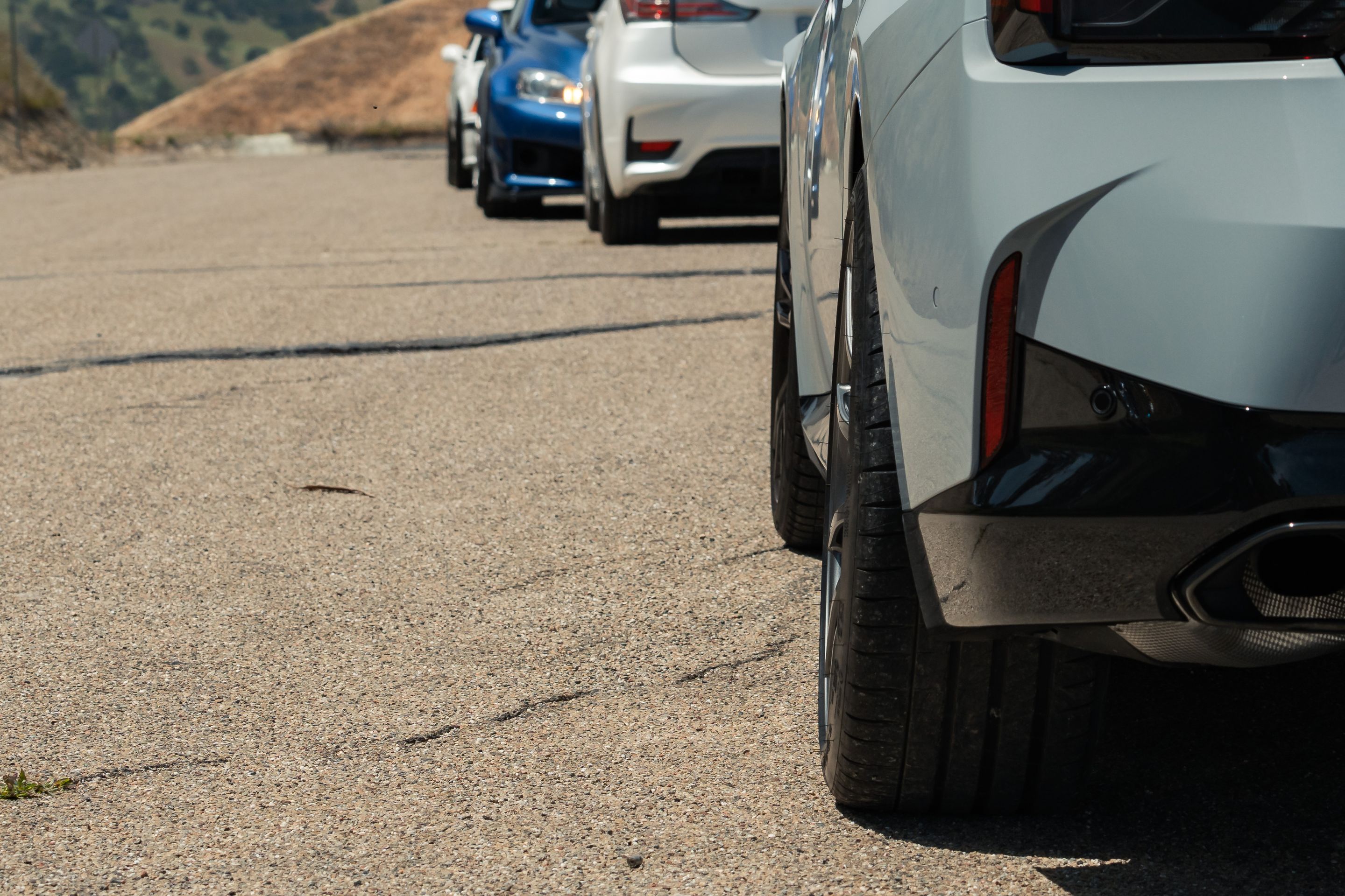 Grey BMW G42 2 Series with 19" SM-10 Apex wheels in Anthracite