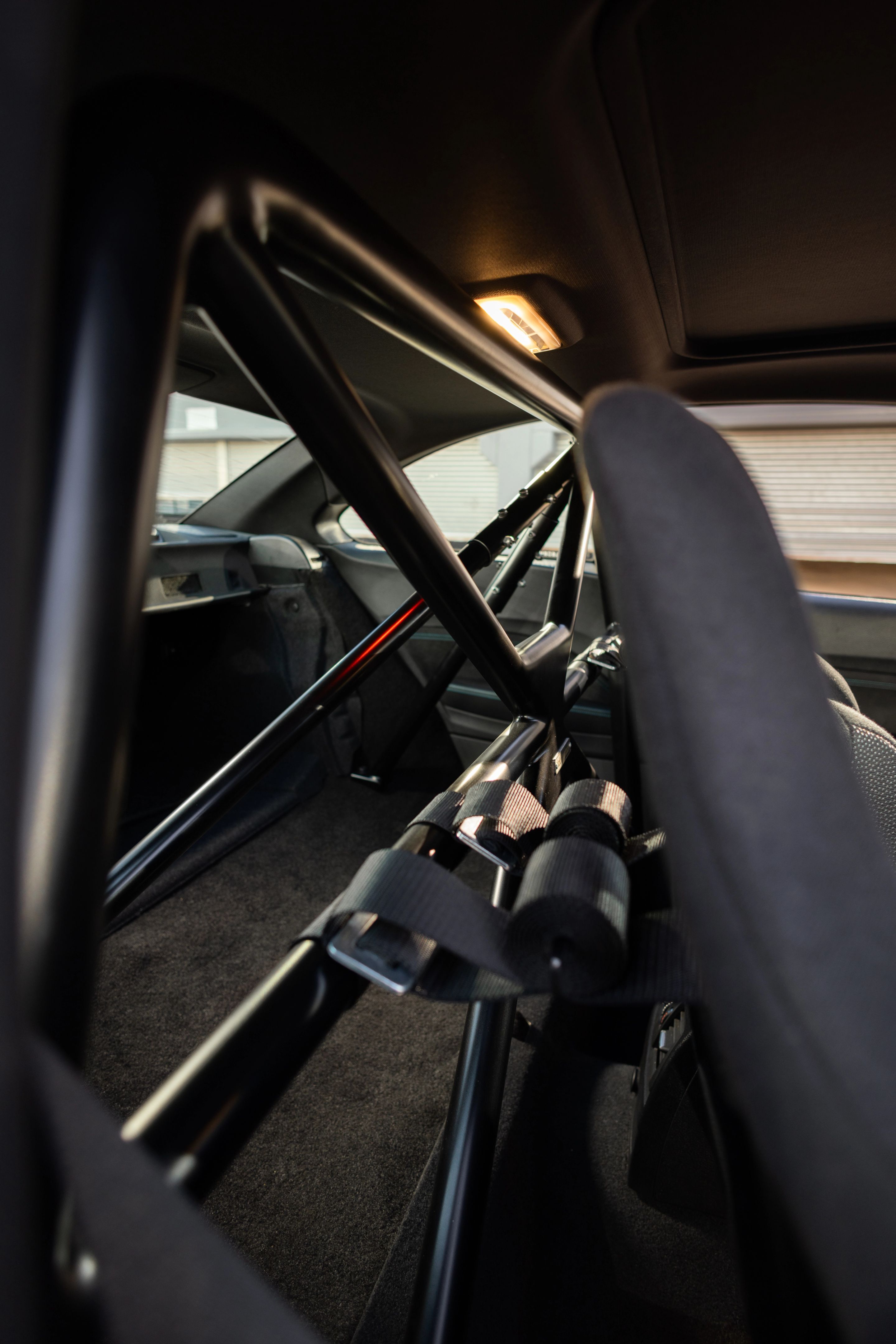 Yellow BMW F87 M2 with 19" VS-5RS Apex wheels in Satin Black