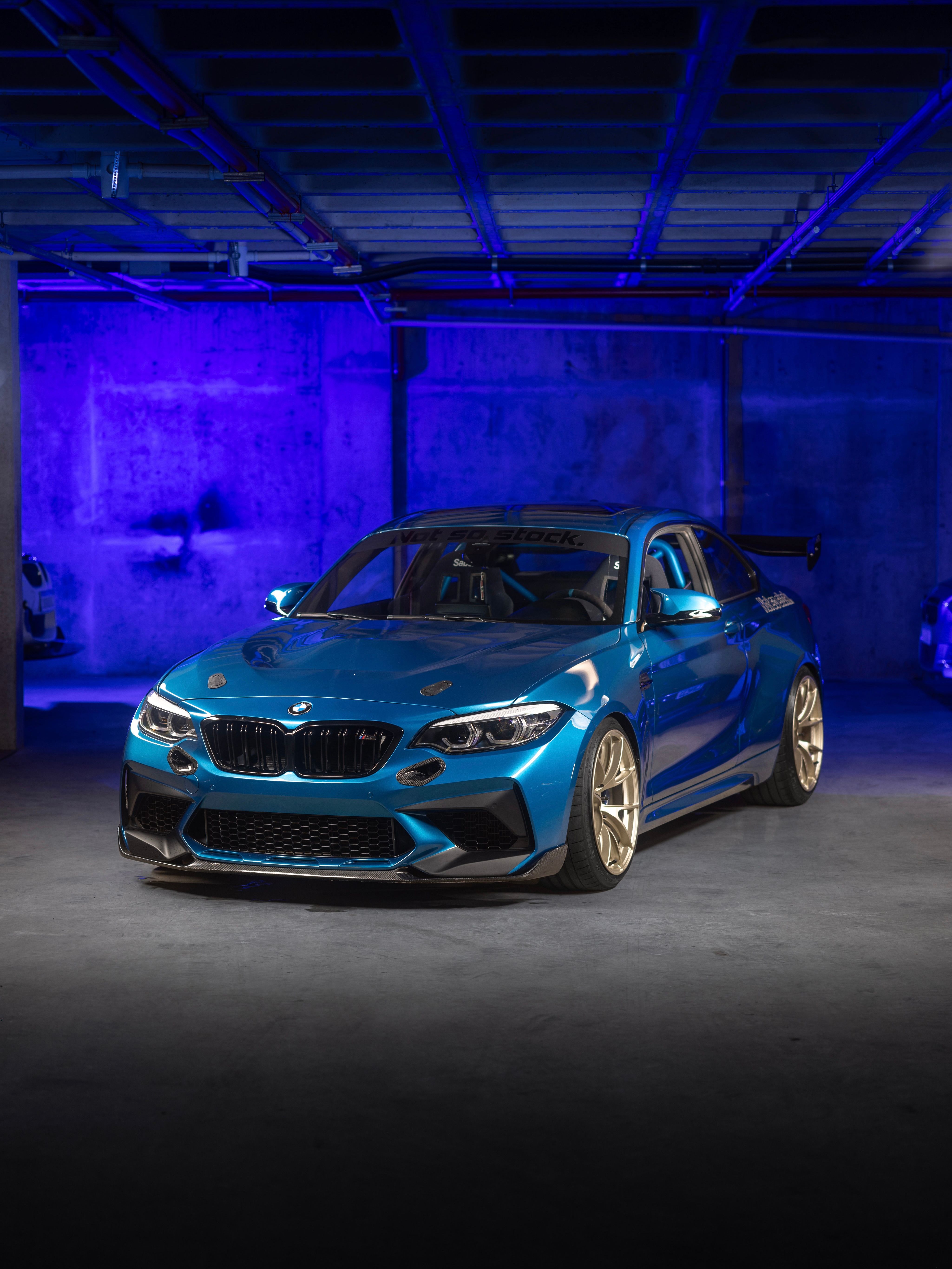 Blue BMW M2 - VS-5RS in Motorsport Gold