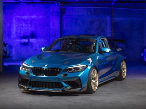Blue BMW M2 - VS-5RS in Motorsport Gold