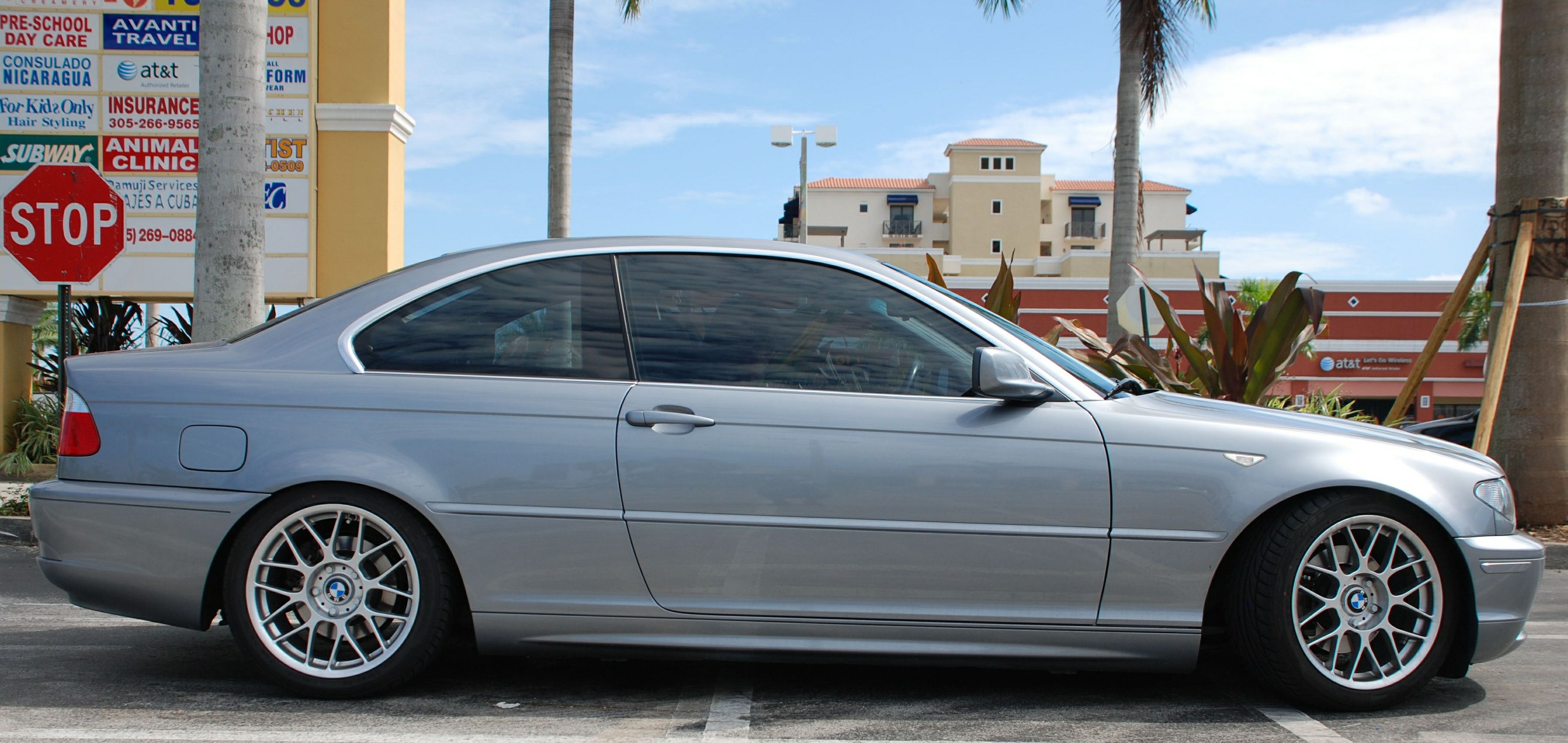 BMW E46 3 Series with 17