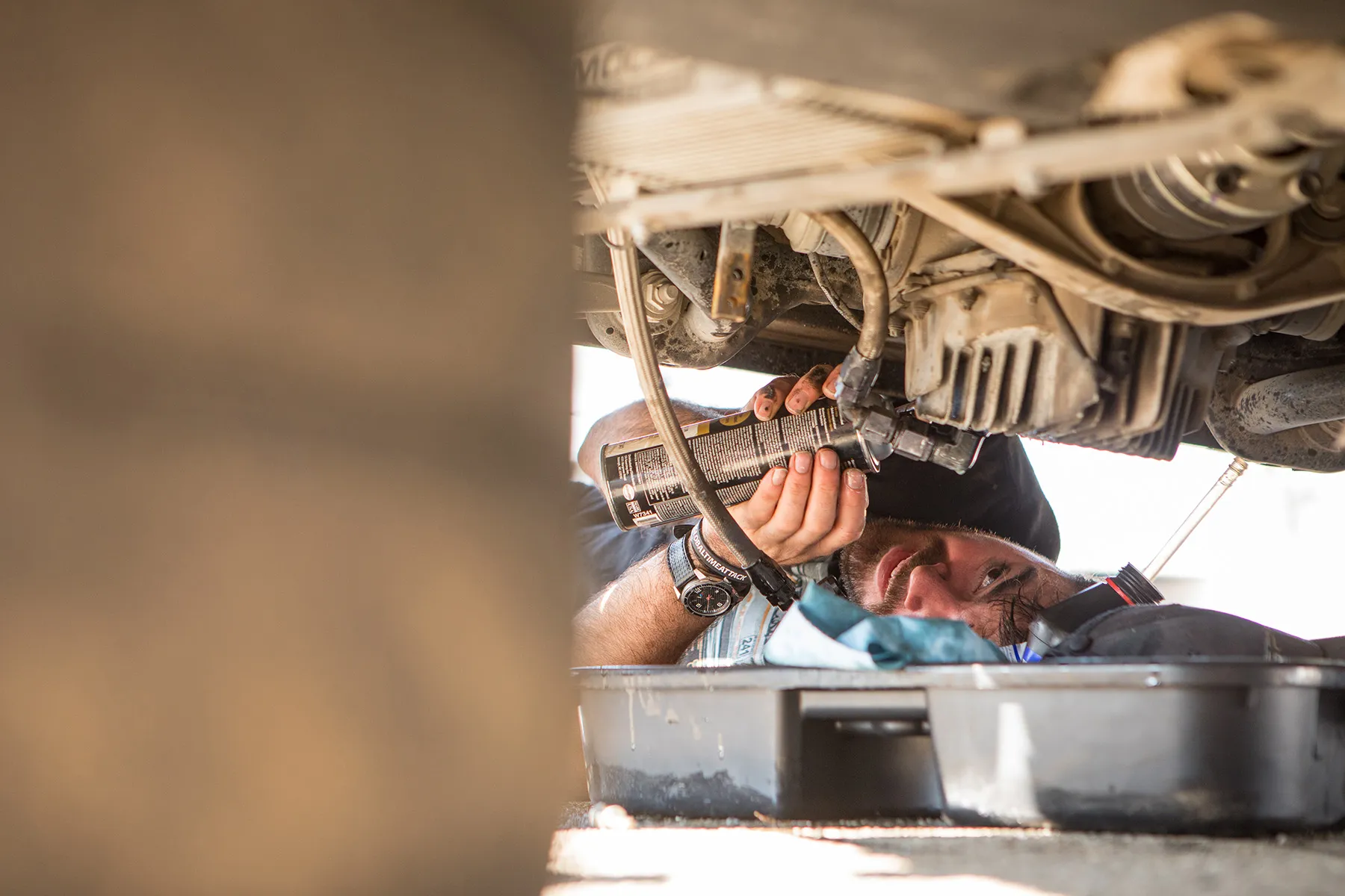 Multicolor BMW F87 M2 with 18" ARC-8R Apex wheels in Satin Black