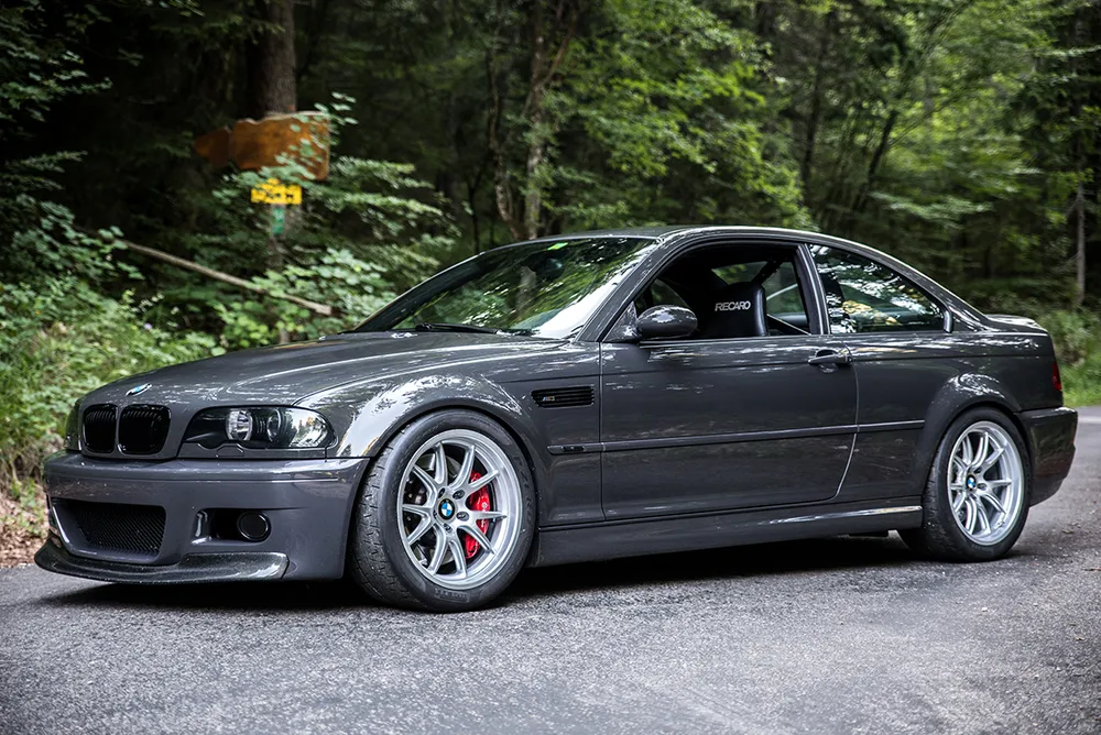 Vincent’s 2004 E46 M3 Clubsport Race Car With APEX Wheels