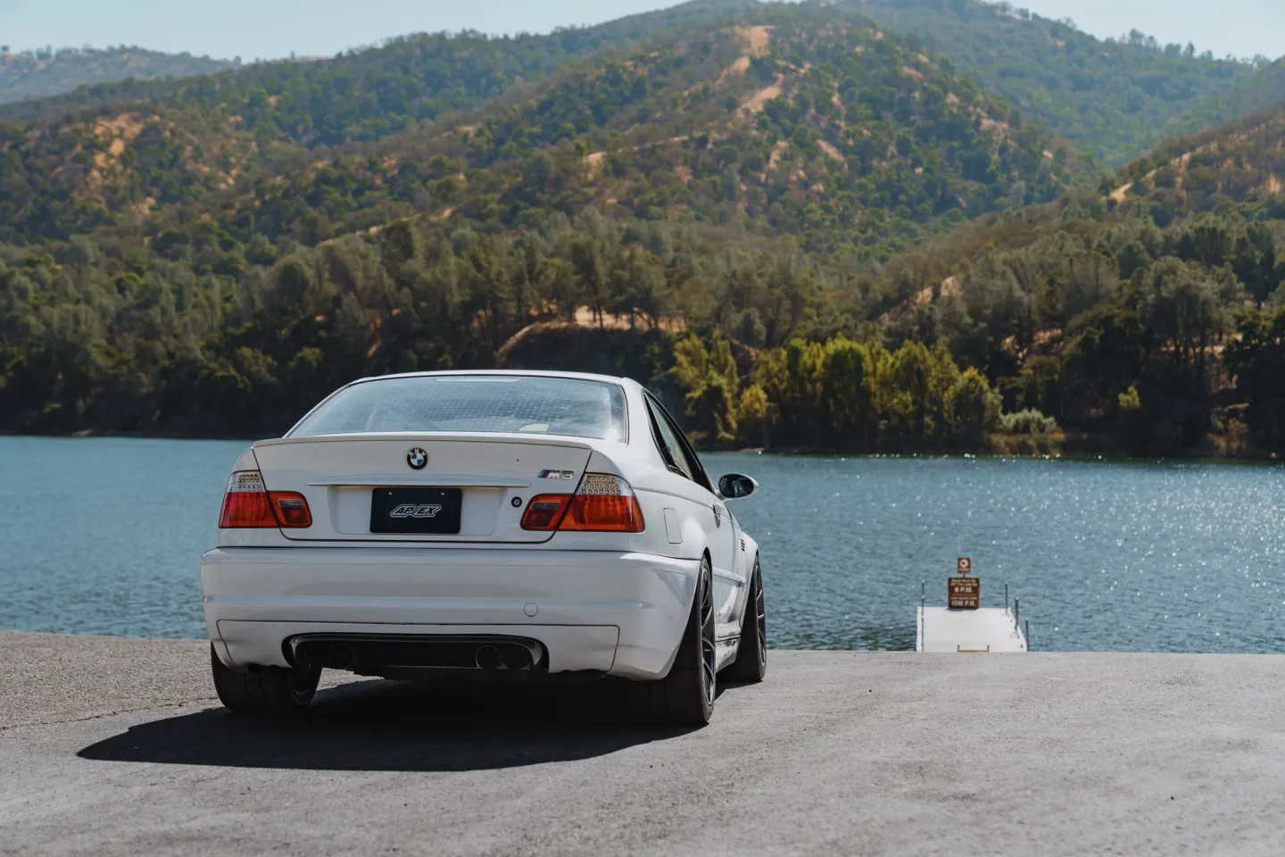 BMW E46 M3 with 18