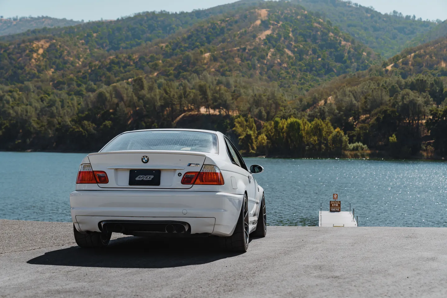 BMW E46 M3 with 18