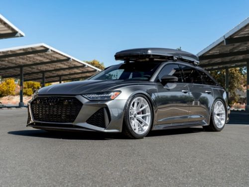 Grey Audi RS 6 - VS-5RX in Brushed Clear