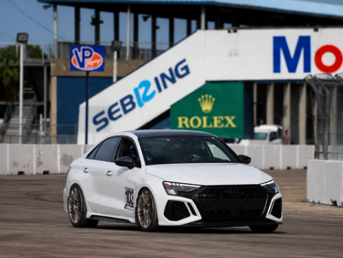White Audi RS 3 - TC-10RT in Race Silver