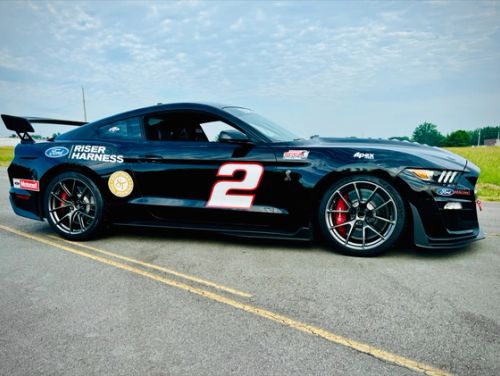 Black Ford Mustang - VS-5RE in Anthracite