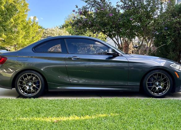 BMW F22 Coupe 2 Series with 18" EC-7 in Anthracite