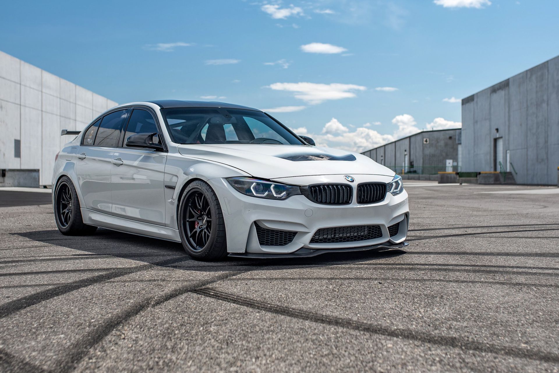 BMW F80 M3 with 18