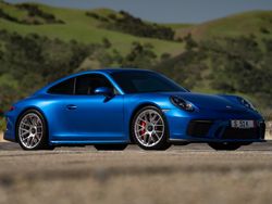 Blue Porsche 911 - EC-7RS in Race Silver