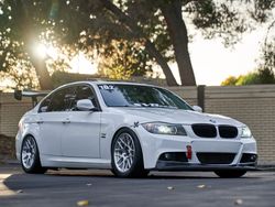 White BMW 3 Series - ARC-8R in Brushed Clear