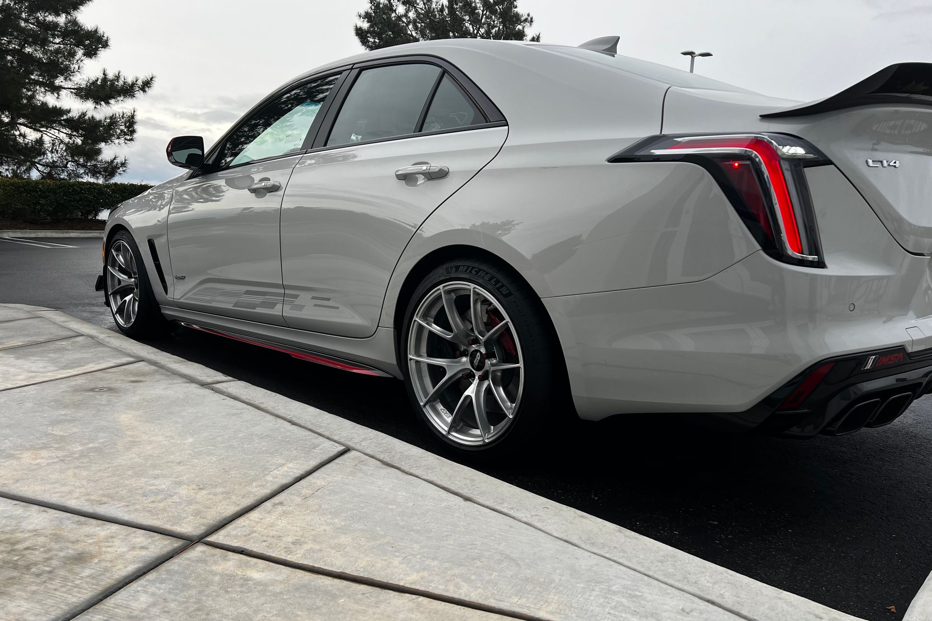 Ct4 Custom Rims Cadillac CT4-V Blackwing with 18