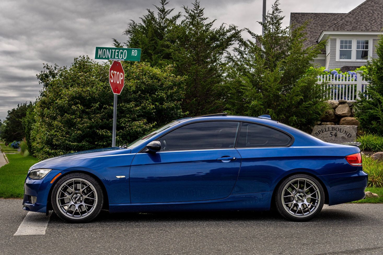 BMW E92 Coupe 3 Series with 18" EC-7 in Anthracite