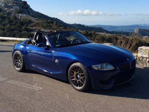 Blue BMW Z4 M - ARC-8 in Anthracite