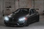 BMW F82 Coupe M4 with 18" ARC-8 in Satin Black