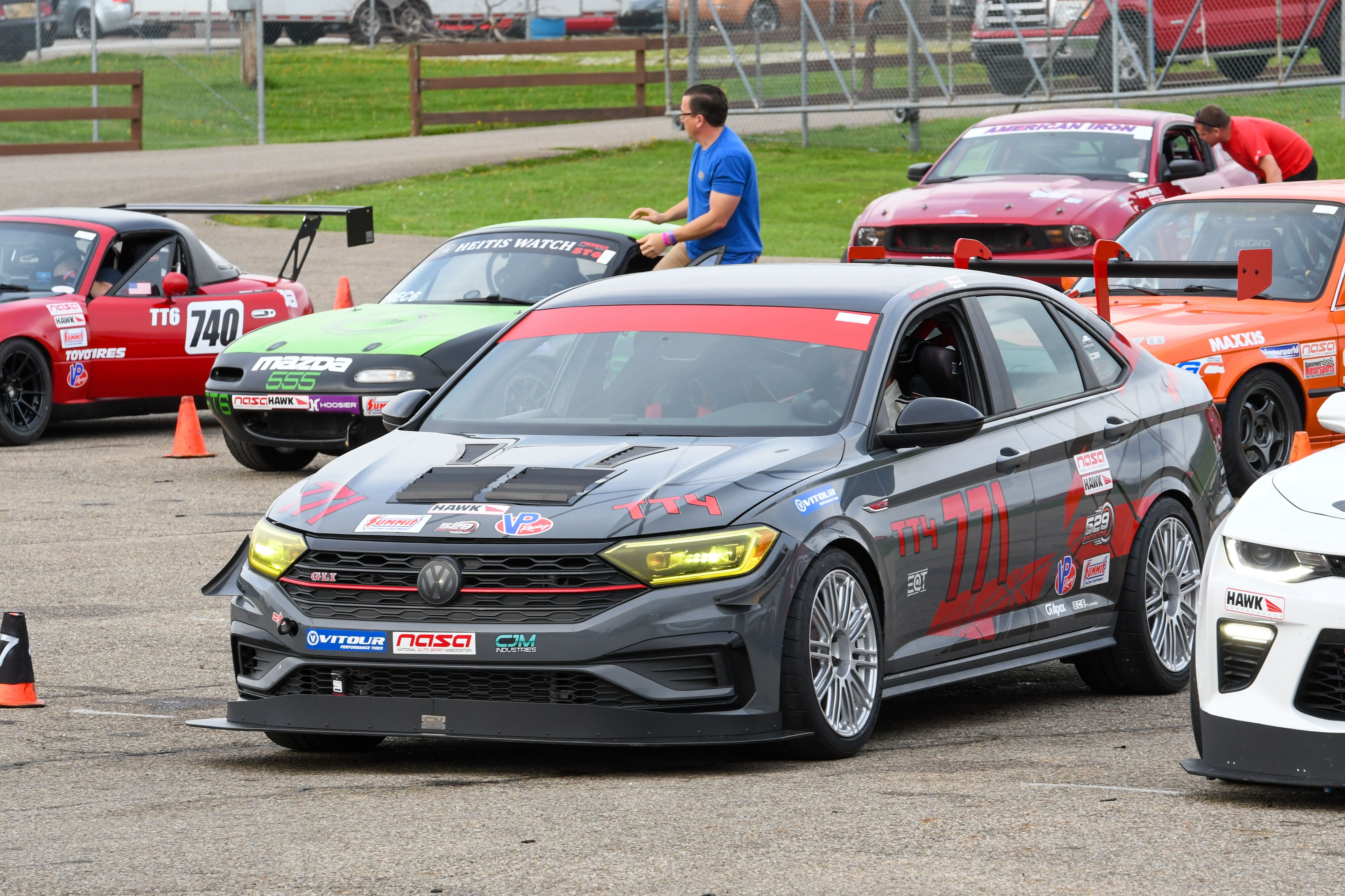 Race Livery VW Jetta/GLI - TC-10RT in Race Silver